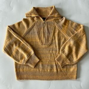 J.Crew Half-Zip Cotton/Merino Wool Blend Sweater Size XL NWOT!